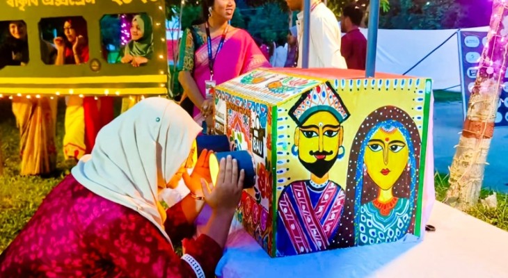 ছবি,শিল্প আর স্মৃতির মেলবন্ধনে বাকৃবিতে ‘অনুভূতির প্রতিচ্ছবি’
